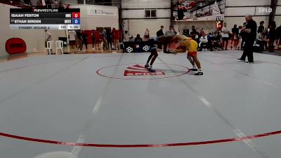 74 kg Champ. Round 4 - Isaiah Fenton, Hawkeye Wrestling Club vs Ethan Birden, Ohio Regional Training Center