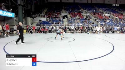 157 lbs Rnd Of 32 - Justin Lowery, VA vs William Fullhart, IA