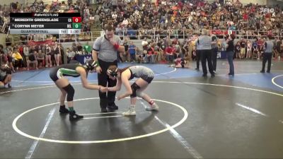 117 lbs Quarterfinal - Meredith Greenslade, Clyde Amateur vs Corynn Meyer, Delta