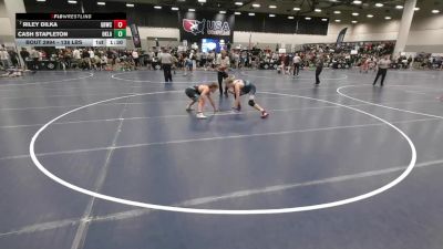 138 lbs Champ. Rd Of 64 - Riley Dilka, Greater Heights Wrestling Club vs Cash Stapleton, Oklahoma
