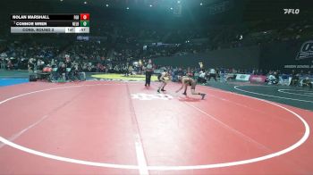 6A Boys 126 lbs Cons. Round 3 - Nolan Marshall, Forest Grove Boys vs Connor Wren, Nelson Boys