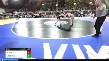 G 138 lbs Quarterfinal - Angie Rios, Columbia (Girls) vs Anjolina Espinoza, Mountain Home (Girls)