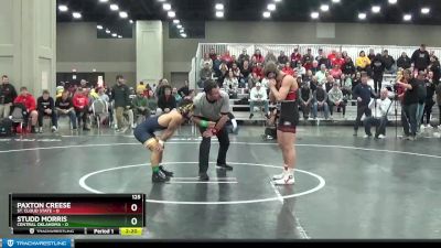 125 lbs Placement Matches (16 Team) - Studd Morris, Central Oklahoma vs Paxton Creese, St. Cloud State