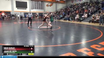 G-12 lbs Round 2 - Neve Hurley, Prairie, Cedar Rapids vs Annelise Hefel, Dubuque Hempstead
