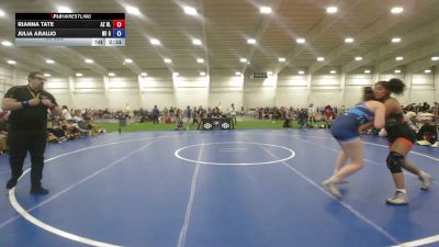 155 lbs Rianna Tate, Arizona Black vs Julia Araujo, North Dakota Gold