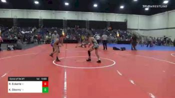 126 lbs Consolation - Ryan Eckerle, NY vs Kolten Oborny, TX