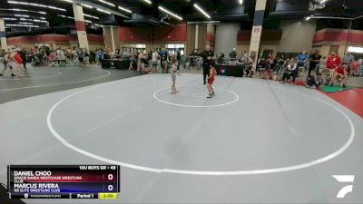 49 lbs Round 1 - Daniel Choo, Gracie Barra Westchase Wrestling Club vs Marcus Rivera, NB Elite Wrestling Club