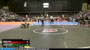 5A - 138 lbs Champ. Round 1 - Cohen Suchy, Basehor-Linwood vs Adam Maki, Andover