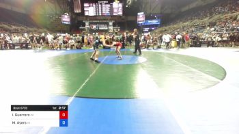 160 lbs Cons 16 #1 - Ishmael Guerrero, Oklahoma vs Macon Ayers, Virginia