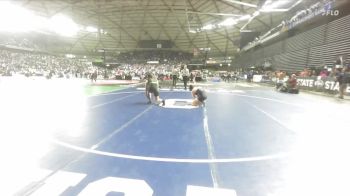 Girls 3A 190 lbs Champ. Round 1 - Lanaya Harris, Marysville Getchell (Girls) vs Lysanell Gutierrez, Hermiston (Girls)