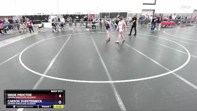 135 lbs Round 4 - Wade Proctor, Askren Wrestling Academy vs Carson Duesterbeck, Askren Wrestling Academy