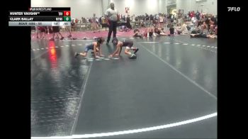 55 lbs Cons. Semi - Hunter Vaughn**, Top Rank Hammers vs Clark Ballay, McMinn Tribe Wrestling Club