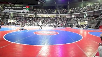 215-6A Semifinal - Aidan Buck, Camden County vs Ulyssias Wondwossen, North Gwinnett