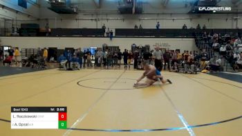 Quarterfinal - Luke Raczkowski, Central Michigan vs Alec Opsal, Air Force