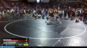 105 lbs Quarterfinal - Kyle Blow, Pikes Peak Warriors Wrestling vs Tyler McCracken, Bear Cave Wrestling Club