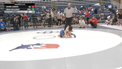 56 lbs Semis - Bear Holloway, Mat Demon Wrestling Club vs Javier Larson, Summit Wrestling Academy