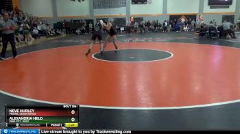 130 lbs Cons. Round 2 - Neve Hurley, Prairie, Cedar Rapids vs Alexandria Held, Iowa City, West