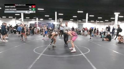 110 lbs Round 2 (6 Team) - Liam Fecanin, NJ Squeeze vs Noah Cotto, Parabellum WA