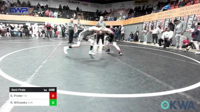 80 lbs Semifinal - Stetsyn Prater, Tuttle Wrestling vs Rocky Witcosky, Team Nomad