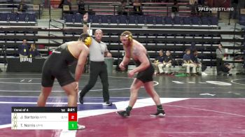 285 lbs Consi Of 4 - Jacob Sartorio, Appalachian State vs Triston Norris, Appalachian State