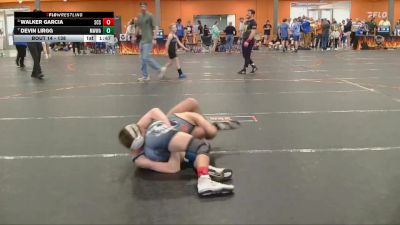138 lbs Semifinal - Walker Garcia, SCSOW vs Devin Lirgg, Mighty Warriors Wrestling Acad