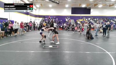 105/110 Round 3 - Eden Calvert, Unaffiliated vs Kylee Emidy, River Bluff HS