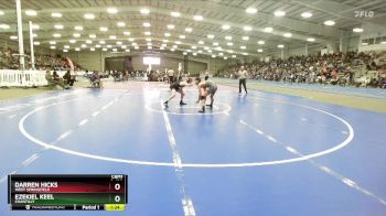 6-120 lbs Semifinal - Ezekiel Keel, Chantilly vs Darren Hicks, West Springfield