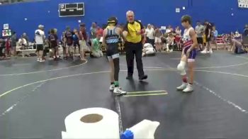 85 lbs Finals (8 Team) - Lucas Christopher, Steel Valley vs Eli Kincaide, Indiana Outlaws