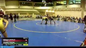 138 lbs Round 4 (10 Team) - Ronald Castillo, Blue Steel vs Dominic Fouche, D1 Wrestling Academy