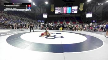 100 lbs Champ. Rd Of 16 - Vivienne Popadiuc, NM vs Makayla Smith, PA