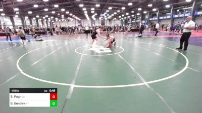 160 lbs Consi Of 32 #1 - Sawyer Pugh, LA vs Boden Bentley, MT