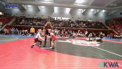 49 lbs Consi Of 16 #1 - Caliber Welch, Independent vs Kyson Overholser, Warrior Wrestling Club