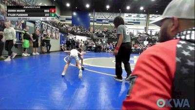 46 lbs Rr Rnd 2 - Zerek Marin, Woodward Youth Wrestling vs Tyler Fleenor, Standfast