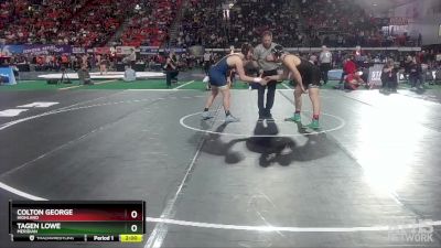 5A 195 lbs Champ. Round 1 - Colton George, Highland vs Tagen Lowe, Meridian
