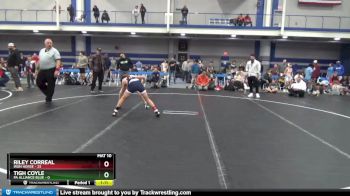 96 lbs Round 1 (8 Team) - Riley Correal, Iron Horse vs Tigh Coyle, PA Alliance Blue