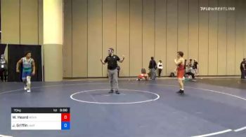 70 kg Consolation - Walker Heard, Mountaineer Wrestling Club vs James Griffin, Unattached