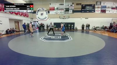 144 lbs Cons. Round 1 - Benjamin Miller, Saratoga vs Sam Bowen, Upton