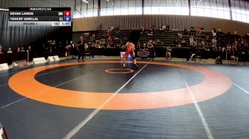 70kg Round 1 - Devan Larkin, Edmonton Wrestling Club vs Youcef Amellal, C.L.I.C