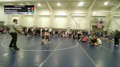 51 lbs Round 3 (6 Team) - Maggie Colvin, Roy Wrestling Club vs Madina Sagitullina, Renegade Girls