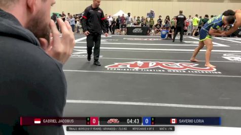 Gabriel Jacobus vs Saverio Loria 2025 ADCC Orlando Open/Youth Trials