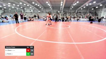 195 lbs Quarterfinal - Kaden Glass, Team Carnage vs Jersey Robb, Beast Of The East