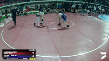 132 lbs Placement (16 Team) - JAXON MACKEY, Nevada GOLD vs Aidan Larson, Oregon 1