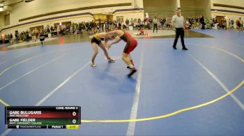 141 lbs Cons. Round 2 - Gabe Fielder, Mott Community College vs Gabe Bulugaris, Ohio Wesleyan