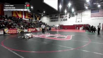 120 lbs 1st Place Match - Uriah Cruz, La Mirada vs Sawyer Ross, South Torrance