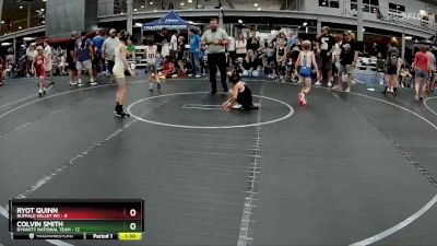 56 lbs Round 7 (8 Team) - Ryot Quinn, Buffalo Valley WC vs Colvin Smith, Dynasty National Team