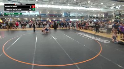 126 lbs Champ. Round 3 - Mason Katschor, Unattached vs Kaden Potter, Unattached