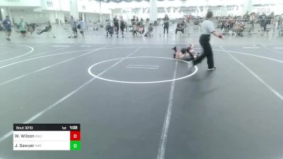 62 lbs Rr Rnd 4 - Weston Wilson, Kalispell WC vs Joshua Sawyer, Mat Demon WC