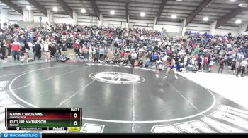 190 lbs Semifinal - Kutlur Matheson, Beaver vs Gavin Cardenas, Canyon View