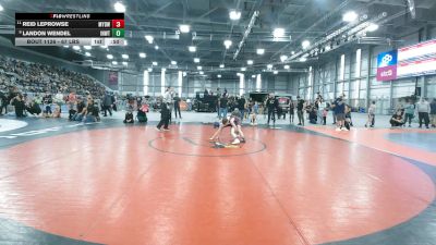 67 lbs Champ. Rd Of 16 - Reid LeProwse, Mine Yard Dogs Wrestling Club vs Landon Wendel, Inland Northwest Wrestling Training Center