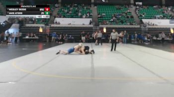 1A-4A 165 Semifinal - Jake Ayers, St. John Paul II vs Wesley Beebe, White Plains